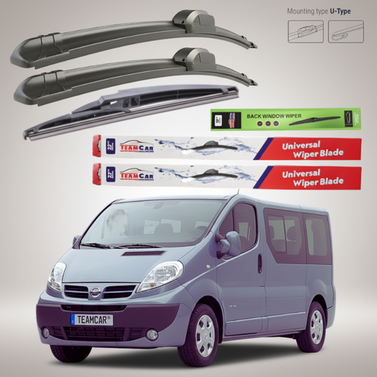 Ștergătoare Nissan Primastar X83 Bus L2H1 (2006–2014) X83 Vanat | Set Complet – TeamCar®