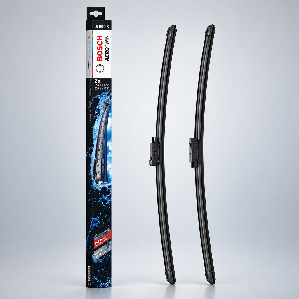 Set Bosch Aerotwin A099S cu două ștergătoare și ambalaj