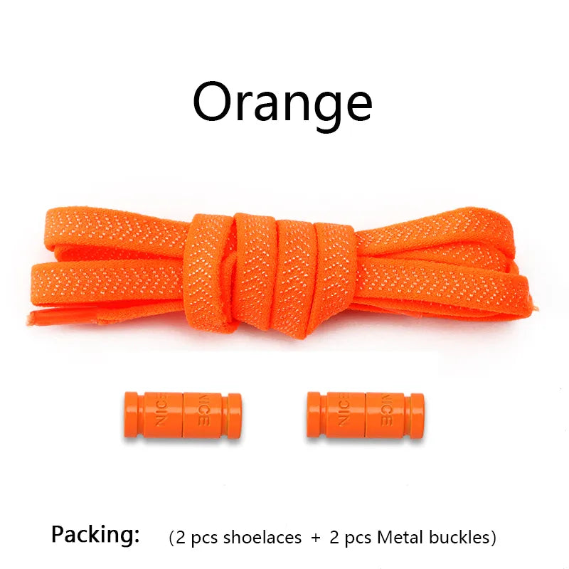 Șireturi Elastice Capsulă-orange