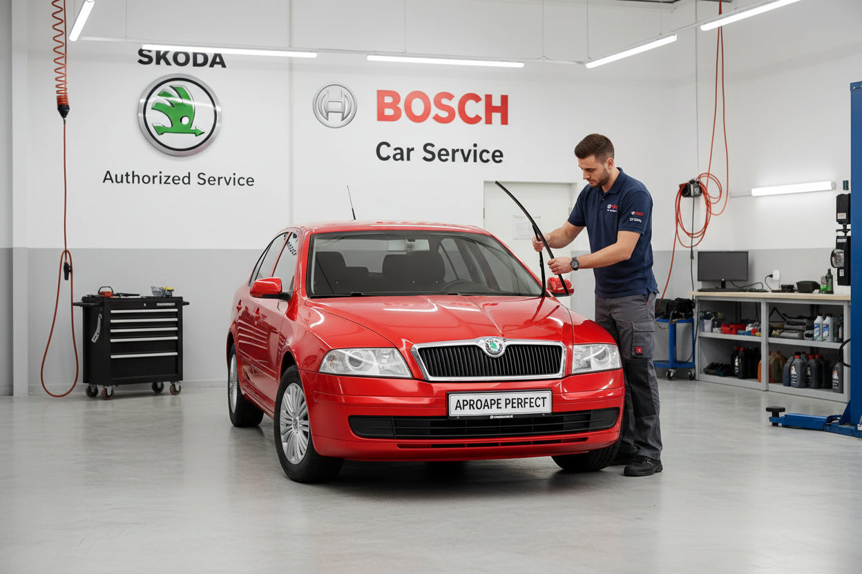 Ștergătoare față pentru Skoda Octavia II (1Z3) 05.2004–10.2004 | Bosch Aerotwin A936S