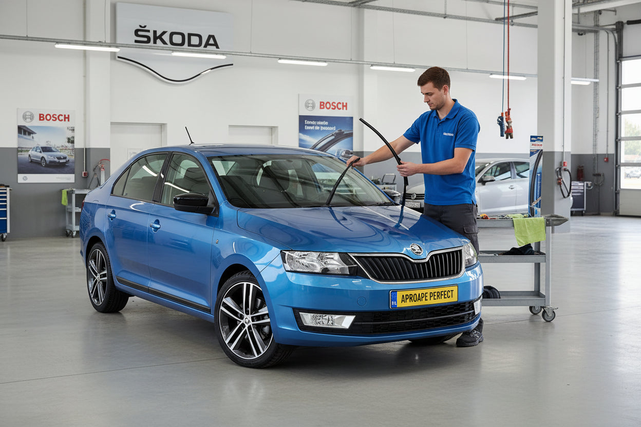 Schimbare Ștergătoare Parbriz pentru Skoda Rapid cu Bosch AR601S