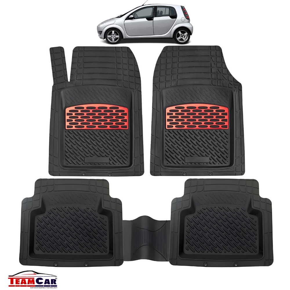 Covorase Smart Forfour I (2004–2006) back/red