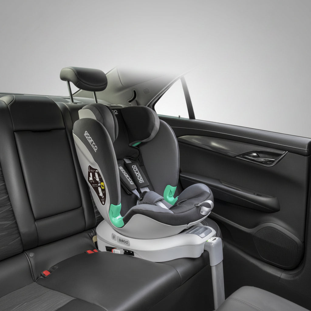 Scaun auto Sparco SPRO 6000IGR - vedere frontala Gri/Negru