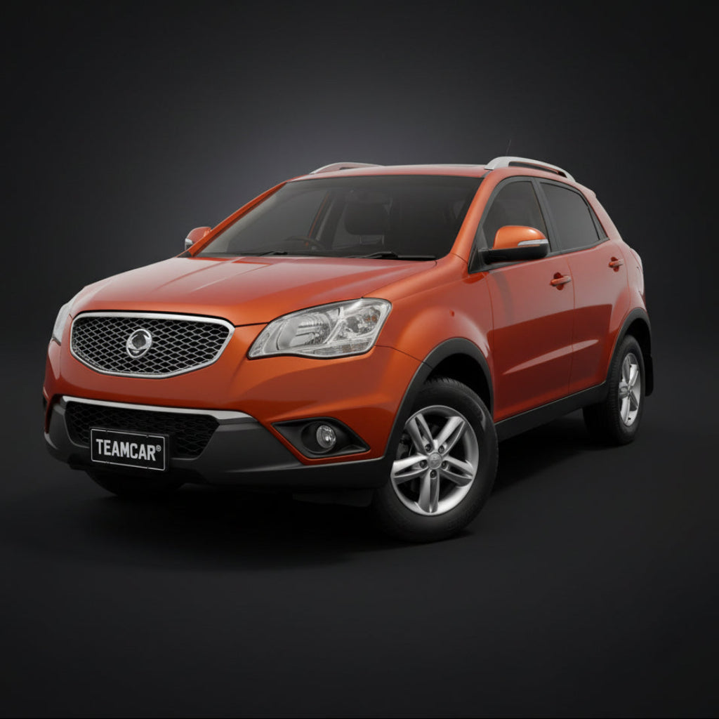 Suv roșu ssangyong korando c c200