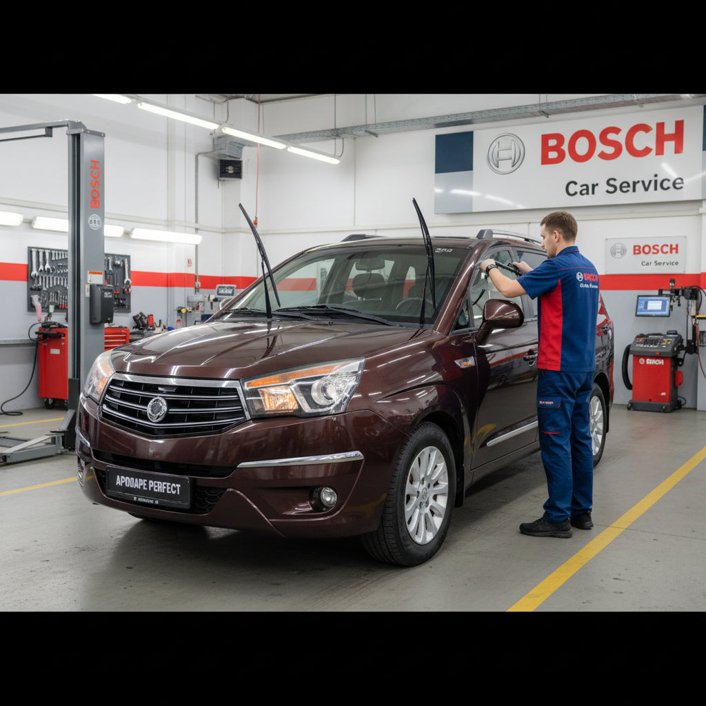 Schimbare Set Ștergătoare Parbriz pentru SsangYong Rodius II / Van (CA1) Bosch AR601S