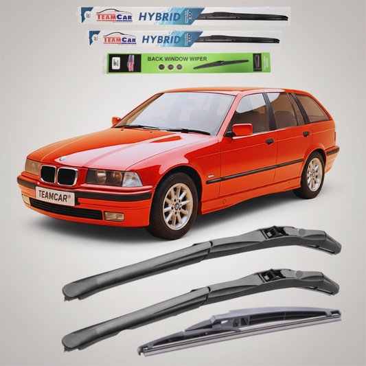 Ștergătoare BMW Seria 3 E36 Touring (1995–1999) Hibrid | Set Complet – TeamCar®