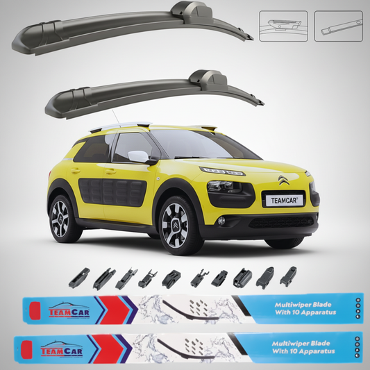 Ștergătoare Citroen C4 Cactus (2014–2018) Flat | Set Față – TeamCar®