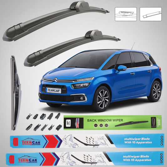 Ștergătoare Citroen C4 Space Tourer (2016–2022) Flat | Set Complet – TeamCar®