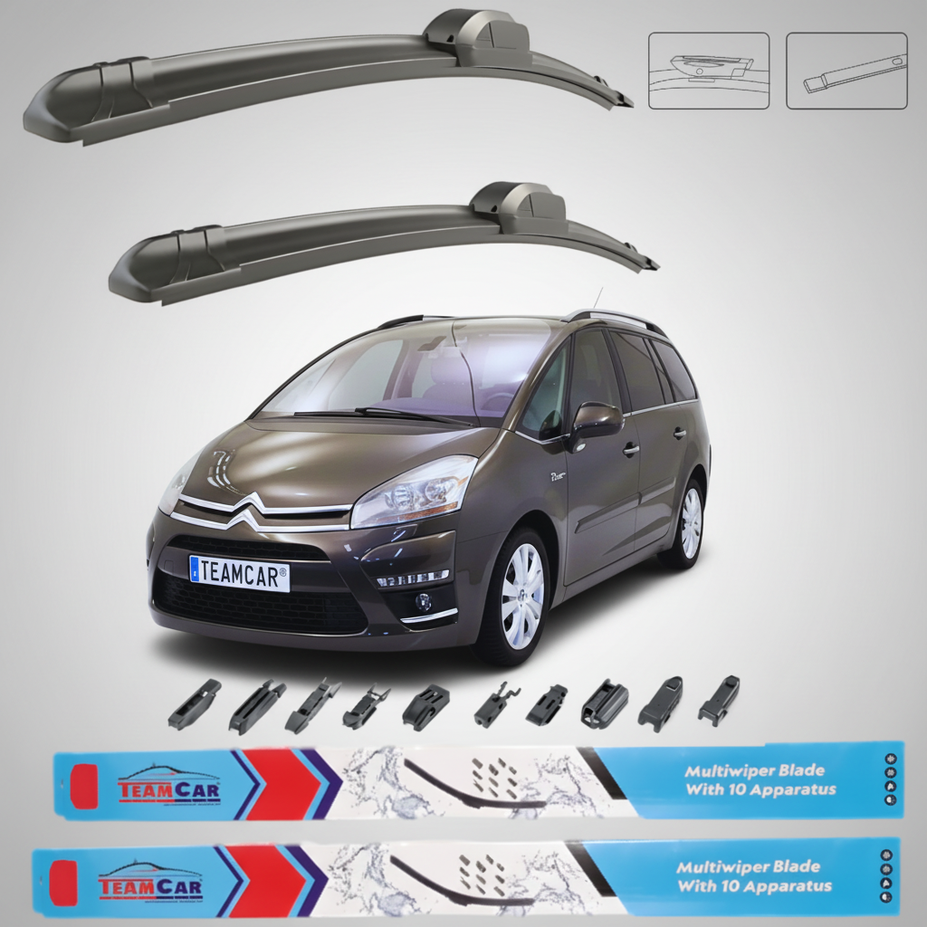 Ștergătoare Citroen C4 Grand Picasso UA (2008–2011) Flat | Set față – TeamCar®