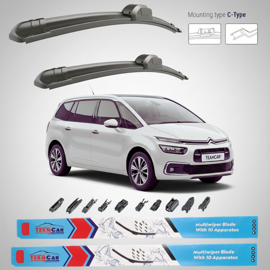 Ștergătoare Citroen Grand C4 Space Tourer (2018–2022) Flat | Set Față – TeamCar®