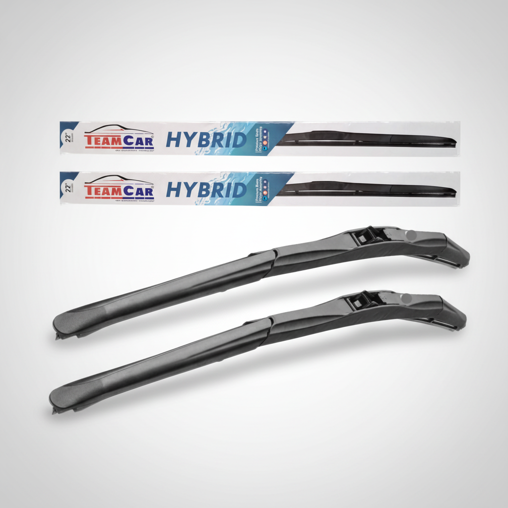 Ștergatoare Hybrid Set față