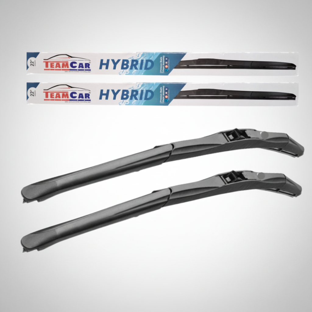 Set de ștergătoare hibrid brandul teamcar.
