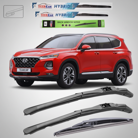 Ștergătoare Hyundai Santa Fe (TM) (2018–2020) Hibrid | Set Complet – TeamCar®