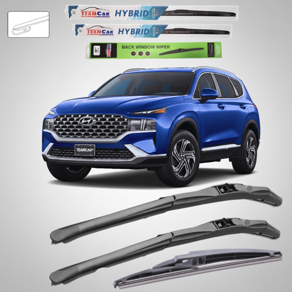 Ștergătoare Hyundai Santa Fe TMA (2020–2023) Hibrid | Set Complet – TeamCar®