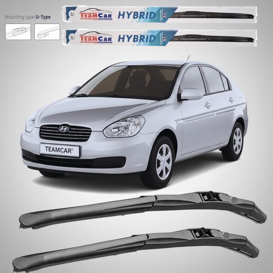 Ștergătoare hibrid pentru Hyundai Accent 2005-2010