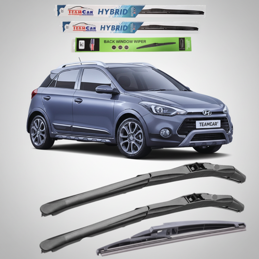 Ștergătoare Hyundai i20 Active (2016–2018) Hibrid | Set Complet – TeamCar®