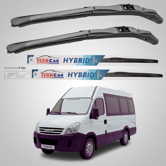 Ștergătoare IVECO Daily Minibus (2006–2009) Hibrid | Set față – TeamCar®