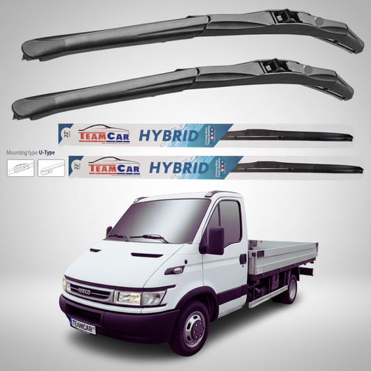Ștergătoare IVECO Daily MK3 Basculantă (2004–2006) Hibrid | Set față – TeamCar®