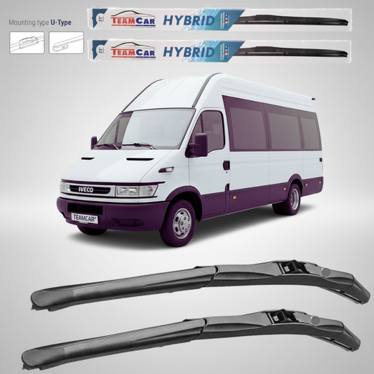 Ștergătoare IVECO Daily MK3 Minibus (2004–2006) Hibrid | Set față – TeamCar®