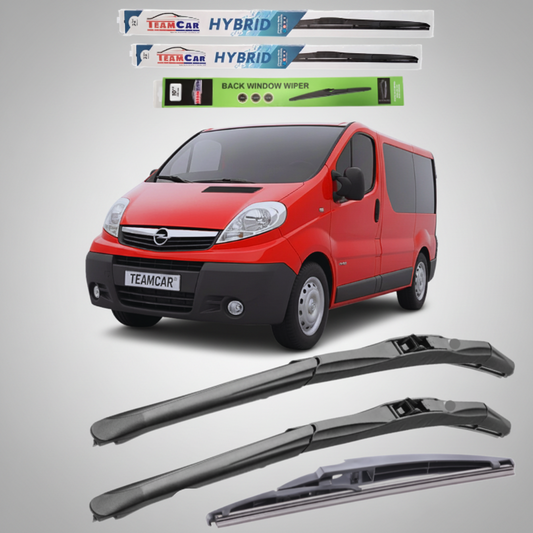 Ștergătoare Opel Vivaro VAN (2001–2014) Hibrid | Set Complet – TeamCar®