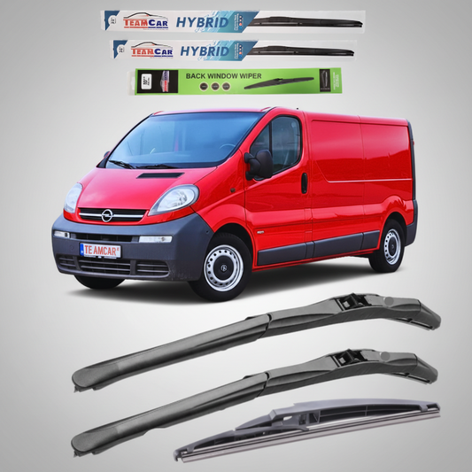 Ștergătoare Opel Vivaro VAN (2006–2014) Hibrid | Set Complet – TeamCar®