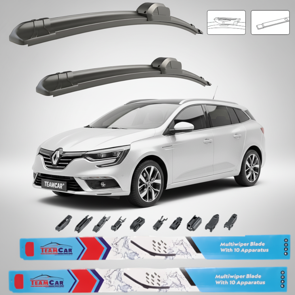 Ștergătoare Renault Megane IV Estate (2016–2020) TeamCar® – Set față