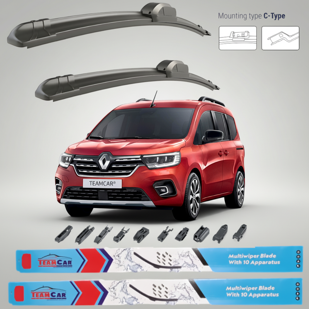 Ștergătoare Renault Kangoo III (2021–2024) TeamCar® – Set față