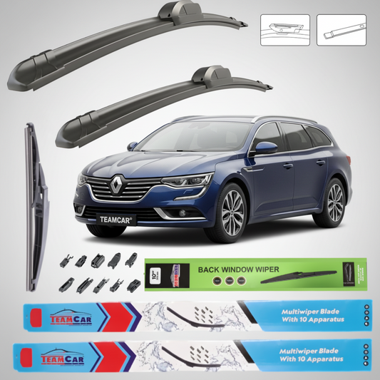 Ștergătoare Renault Talisman Grandtour (2016–2022) TeamCar® – Set Complet