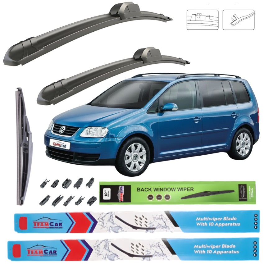 set complet de ștergătoare pentru Volkswagen Touran I