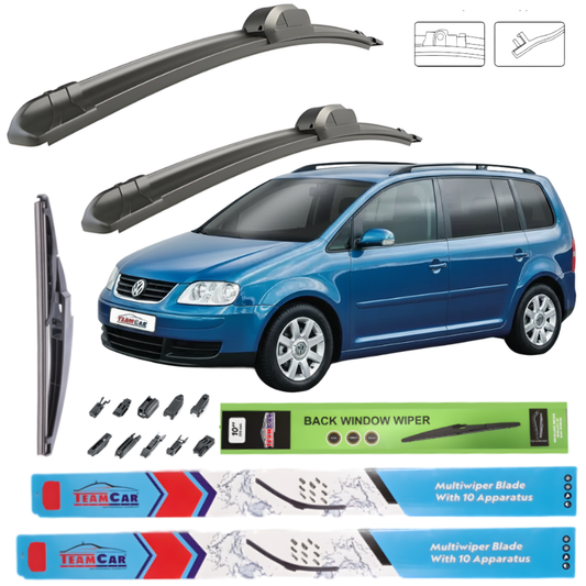 set complet de ștergătoare pentru Volkswagen Touran I
