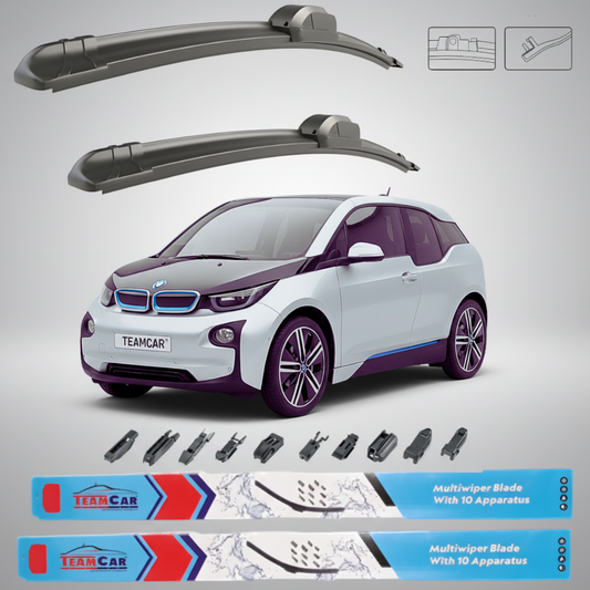 Ștergătoare BMW i3 (2013–2017) Flat | Set față – TeamCar®