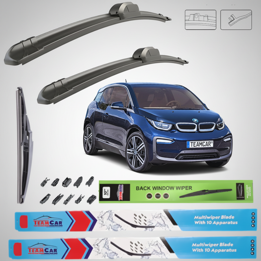 Ștergătoare BMW i3 Facelift (2017–2022) Flat | Set Complet – TeamCar®