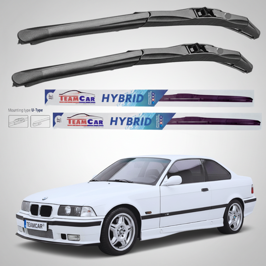 Ștergătoare BMW Seria 3 E36 Coupe (1992–1999) Hibrid | Set Față – TeamCar®