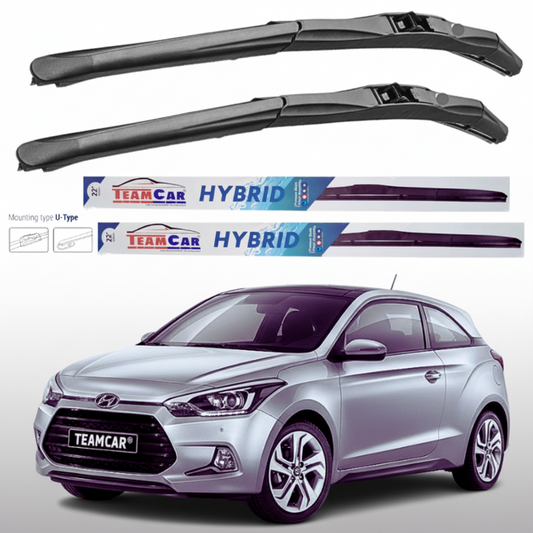 Ștergătoare Hyundai i20 Coupe (2015–2018) Hibrid | Set Față – TeamCar®