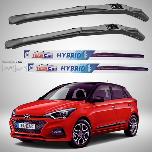 Ștergătoare Hyundai i20 GB Facelift (2018–2020) Hibrid | Set Față – TeamCar®
