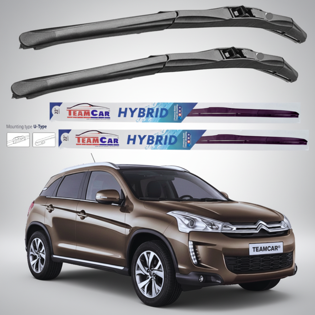 Ștergătoare Citroen C4 Aircross (2012–2017) Hibrid | Set față – TeamCar®
