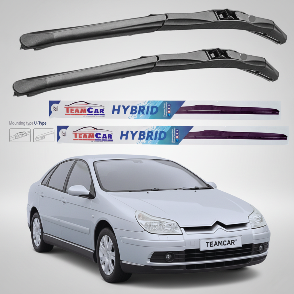 Wipers Citroen C5 (2000–2003) Hybrid | Front Set – TeamCar®