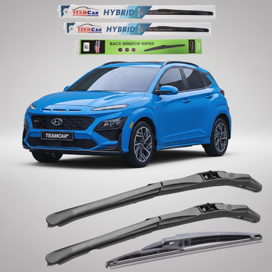 Ștergătoare Hyundai Kona (2020–2023) Hibrid | Set Complet – TeamCar®