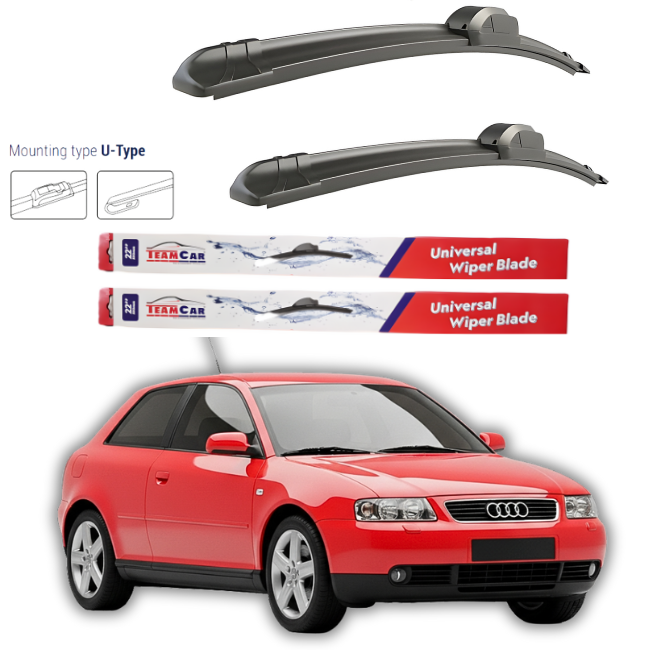 Stergatoare Audi A3 (8L1) 1996-2003 – Set Fata