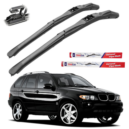 Stergatoare BMW X5 E53 (1999–2006) TeamCar® Hybrid – Set fata
