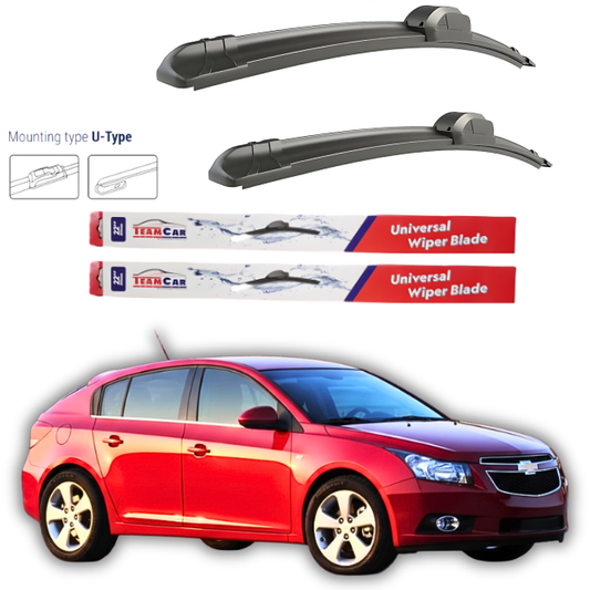 Wipers Chevrolet Cruze (J305) HATCHBACK 2011-2016 – Flat front set