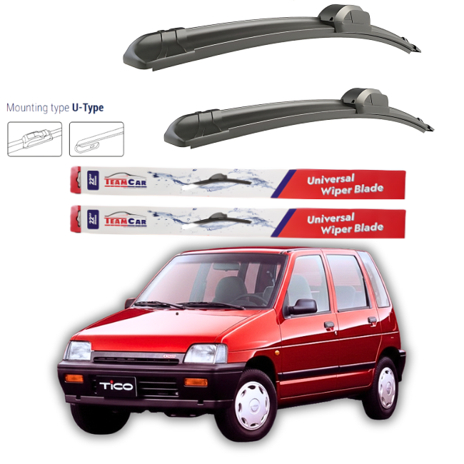 Daewoo Tico (KLY3) Scheibenwischer – Flachfront-Set