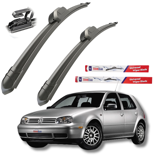 Scheibenwischer Volkswagen Golf 4 / Mk4 (1997–2003) – Flachfront-Set