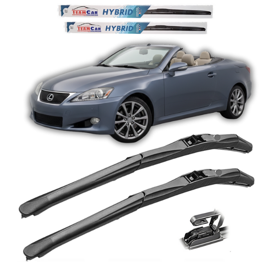 Lexus IS C (Cabriolet) Wipers – 2009–2015 TeamCar® – Hybrid Front Set