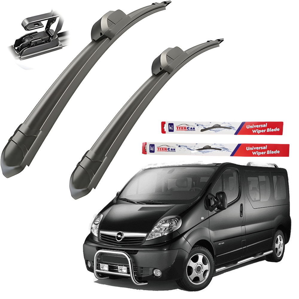 Stergatoare OPEL Vivaro A (2001–2014) TeamCar® Flat – Set fata