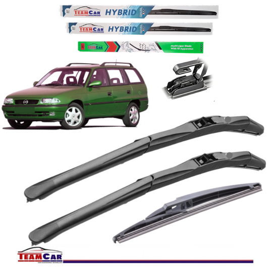 Stergatoare Opel Astra F Caravan (1991–1998) TeamCar® Hybrid – Set Complet