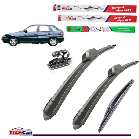 Stergatoare Opel Astra F Hatchback (1991–1998) TeamCar® Flat – Set complet