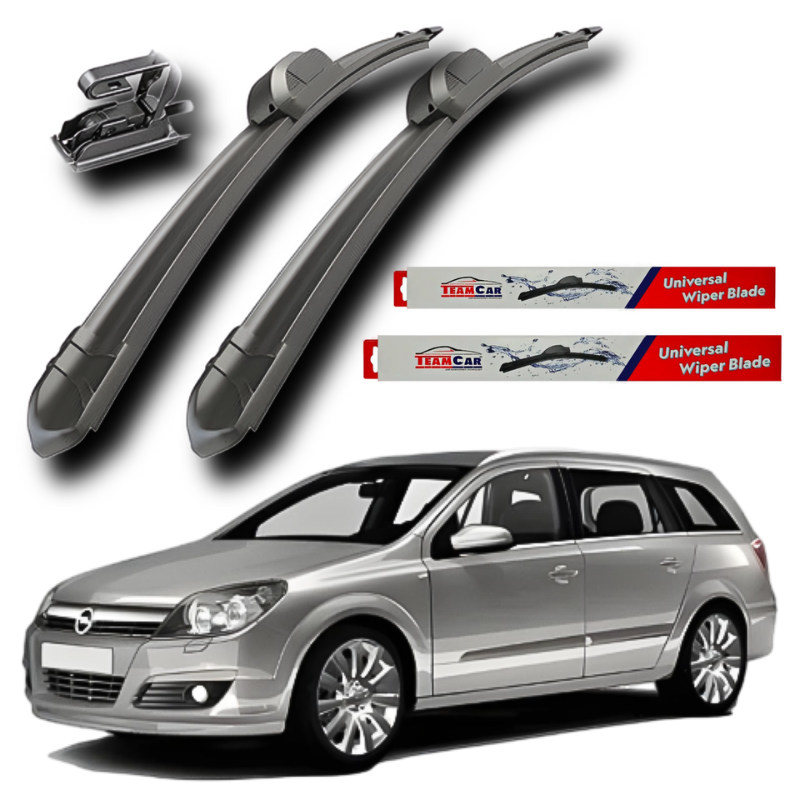 Stergatoare Opel Astra H Caravan (2004–2010) TeamCar® Flat – Set fata