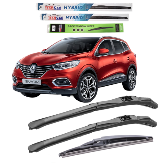 Set complet de ștergătoare hibrid pentru  Renault Kadjar Facelift (2018–2024)