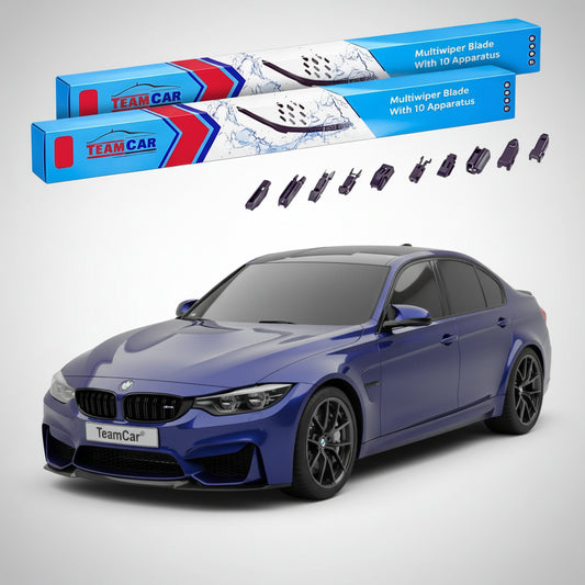 Ștergătoare TeamCar® pentru BMW M3 (F80) 2012–2018 – Set Față Flat Premium